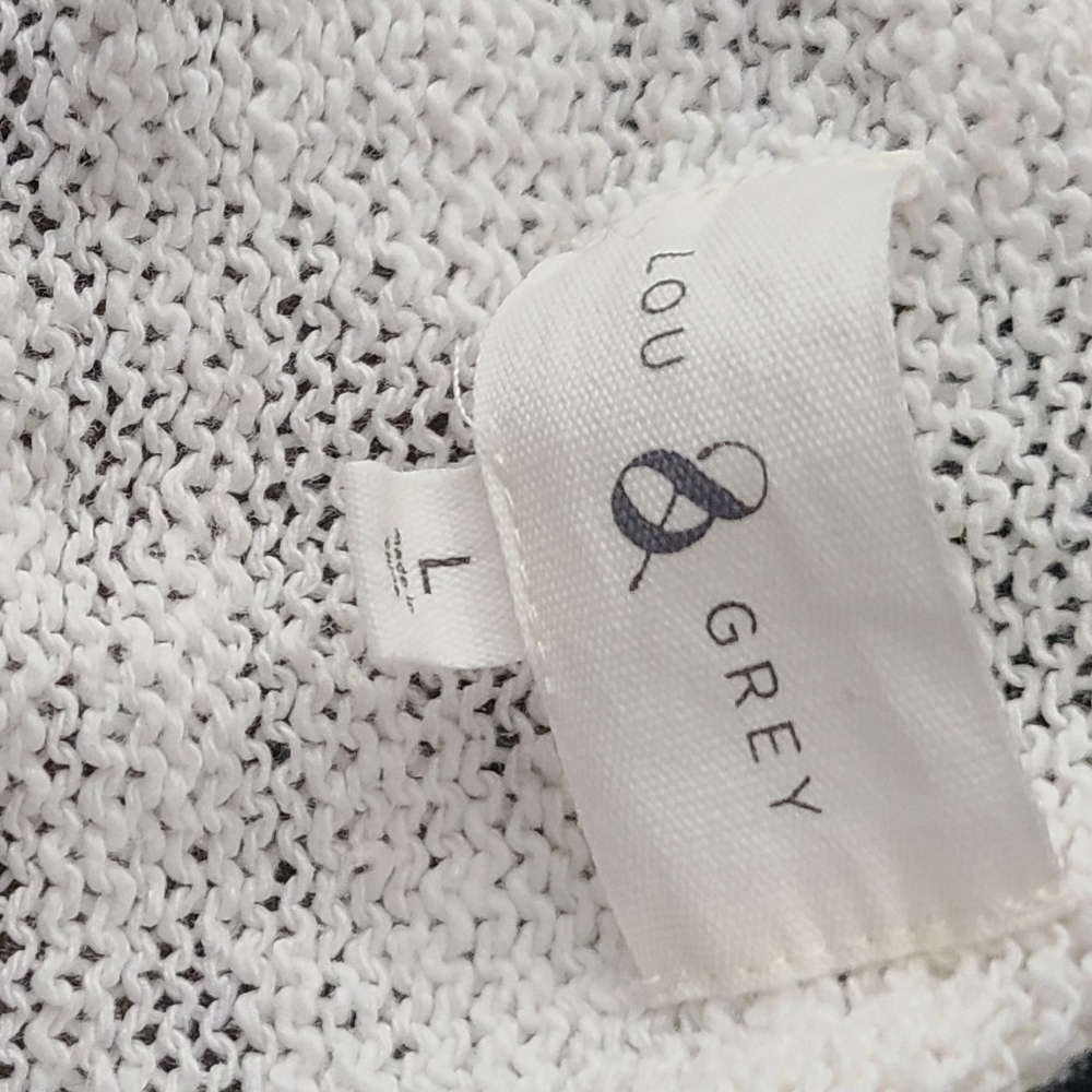 Lou & Grey light weight star sweater